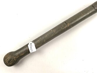 Klappspaten Wehrmacht. überlackiertes Stück , kein Hersteller erkennbar. Ungereinigt