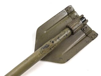 Klappspaten Wehrmacht. überlackiertes Stück ,...