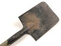 Spaten Wehrmacht. überlackiertes Stück , keine Stempelung erkennbar, ungereinigt