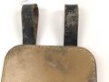Spatentasche Wehrmacht aus gelbem Ersatzmaterial . Hersteller eue/44. Ungetragenes Stück