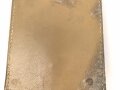 Spatentasche Wehrmacht aus gelbem Ersatzmaterial . Hersteller eue/44. Ungetragenes Stück