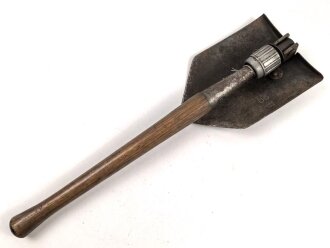 U.S. Army 1944 dated folding shovel M-1943. Uncleaned