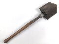 U.S. Army 1944 dated folding shovel M-1943. Uncleaned