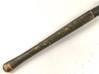 U.S. Army 1945 dated folding shovel M-1943. Uncleaned, original paint