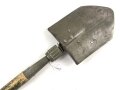 U.S. Army 1945 dated folding shovel M-1943. Uncleaned, original paint
