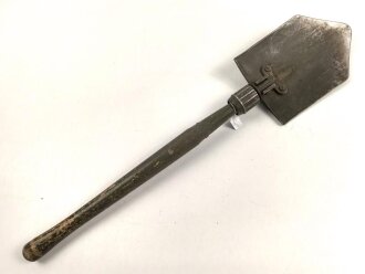 U.S. Army 1944 dated folding shovel M-1943. Uncleaned,...