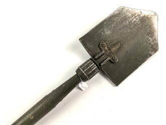 U.S. Army 1944 dated folding shovel M-1943. Uncleaned,...