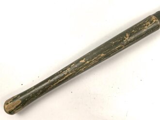 U.S. Army 1945 dated folding shovel M-1943. Uncleaned, original paint