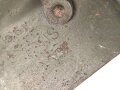 U.S. Army 1945 dated folding shovel M-1943. Uncleaned, original paint