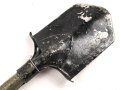 Polen 2 Weltkrieg, Spaten, überlackiert, ungereinigt