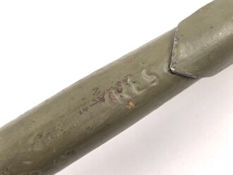 Polen 2 Weltkrieg, Spaten, überlackiert, ungereinigt