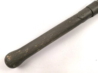 Ungarn , Spaten Modell 1878 System Linnemann. Hersteller " Herczegh" überlackiertes Stück