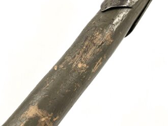 Ungarn , Spaten Modell 1878 System Linnemann. Hersteller " Herczegh" überlackiertes Stück