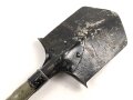 Ungarn , Spaten Modell 1878 System Linnemann. Hersteller " Herczegh" überlackiertes Stück