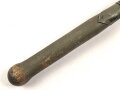 Tschechoslowakei , Spaten Modell 1878 System Linnemann. Hersteller " VICHR & Co. DUX" überlackiertes Stück