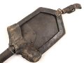 Tschechoslowakei , Spaten Modell 1878 System Linnemann. Hersteller " VICHR & Co. DUX" Ungereinigtes Stück, in Tasche