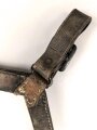 Tschechoslowakei 2 Weltkrieg, Spatenleder . Ungereinigt, gebraucht