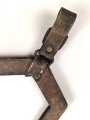 Tschechoslowakei 2 Weltkrieg, Spatenleder datiert 1938 . Ungereinigt, gebraucht, Leder angetrocknet