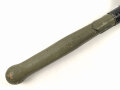 Spaten Modell 1878 System Linnemann. So unter anderem von Österreich / Ungarn und Tschechoslowakei geführt. Überlackiertes Stück, ungereinigt