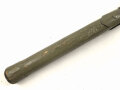 Spaten Modell 1878 System Linnemann. So unter anderem von Österreich / Ungarn und Tschechoslowakei geführt. Überlackiertes Stück, ungereinigt