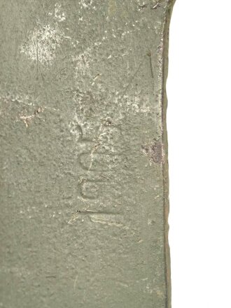 Zaristisches Russland, Spaten datiert 1905, überlackiertes Stück
