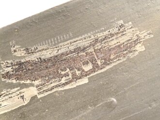 Zaristisches Russland, Spaten datiert 1916, überlackiertes Stück