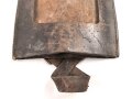 Spatenleder datiert 1916 unter Krone. Ungereinigtes Stück
