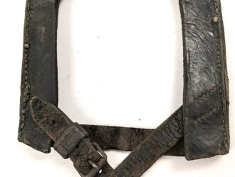 1. Weltkrieg, Spatentasche für den Spaten Modell 1874. Datiert 1888, ungereinigtes Stück