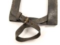 1. Weltkrieg, Spatentasche für den Spaten Modell 1874. Ungereinigtes Stück, die Koppelschlaufe vermutlich in der Zeit repariert