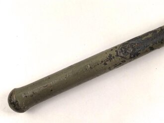 Kaiserreich und 1. Weltkrieg, Spaten Modell 1874. Überlackiertes Stück