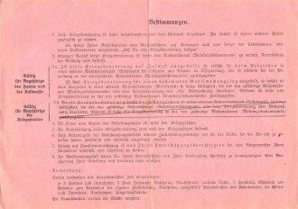 Wehrpaß und Verleihungsurkunden für einen Veterinär