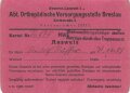 Wehrpaß und Verleihungsurkunden für einen Veterinär