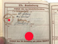 Zwei Wehrpässe von Gefallenen Brüdern einer Familie aus Heilbronn. Beides bei der Infanterie, einer in der Ukraine, einer in Rußland gefallen.