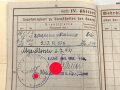 Zwei Wehrpässe von Gefallenen Brüdern einer Familie aus Heilbronn. Beides bei der Infanterie, einer in der Ukraine, einer in Rußland gefallen.