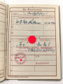 Zwei Wehrpässe von Gefallenen Brüdern einer Familie aus Heilbronn. Beides bei der Infanterie, einer in der Ukraine, einer in Rußland gefallen.