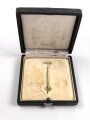 Etui für ein Eisernes Kreuz 1. Klasse 1939. Frühes Stück mit eckigem Drücker
