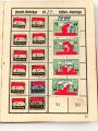 NSDAP Mitgliedsbuch Ausgabe 1935. Ausgestellt im Februar 1936 auf einen Angehörigen der SA. Uniformfoto , Marken und Spenden geklebt bis 1944. Dazu seine Mitgliedsbescheinigung von 1933