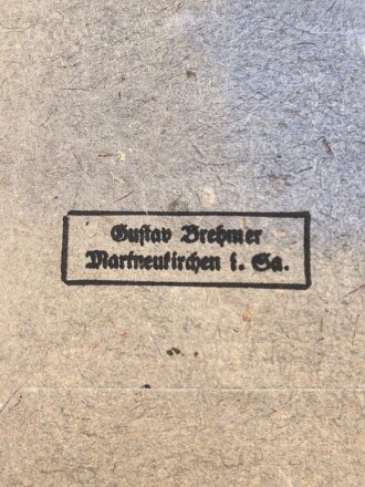 Eisernes Kreuz 2. Klasse 1939. Ungetragenes Stück ohne Herstellerbezeichnung im Bandring, in wohl zugehöriger Tüte von Gustav Brehmer Markneukirchen