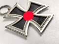 Eisernes Kreuz 2. Klasse 1939. Ungetragenes Stück ohne Herstellerbezeichnung im Bandring, in wohl zugehöriger Tüte von Gustav Brehmer Markneukirchen