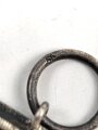 Eisernes Kreuz 2. Klasse 1939. Ungetragenes Stück mit Hersteller "65"  im Bandring für Klein & Quenzer Oberstein. Band beiliegend