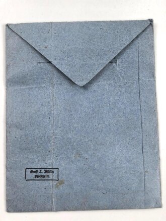 Eisernes Kreuz 2. Klasse 1939. Ungetragenes Stück ohne Herstellerbezeichnung im Bandring, in wohl zugehöriger Tüte von Ernst L.Müller Pforzheim