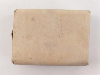 "Zaza" Händereinigungsmittel, Originalverpackt, Maße etwa 4,5 x 6 x 2,5cm, RIF Genehmigung erteilt 1942 " RIF = Reichsstelle für Industrielle Fette und Waschmittel"
