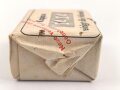 "Zaza" Händereinigungsmittel, Originalverpackt, Maße etwa 4,5 x 6 x 2,5cm, RIF Genehmigung erteilt 1942 " RIF = Reichsstelle für Industrielle Fette und Waschmittel"