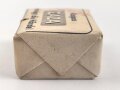 "Zaza" Händereinigungsmittel, Originalverpackt, Maße etwa 4,5 x 6 x 2,5cm, RIF Genehmigung erteilt 1942 " RIF = Reichsstelle für Industrielle Fette und Waschmittel"