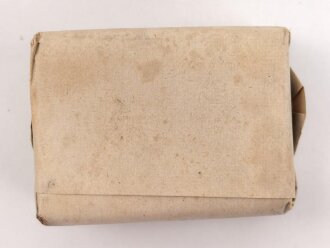 "Zaza" Händereinigungsmittel, Originalverpackt, Maße etwa 4,5 x 6 x 2,5cm, RIF Genehmigung erteilt 1942 " RIF = Reichsstelle für Industrielle Fette und Waschmittel"