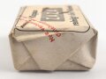 "Zaza" Händereinigungsmittel, Originalverpackt, Maße etwa 4,5 x 6 x 2,5cm, RIF Genehmigung erteilt 1942 " RIF = Reichsstelle für Industrielle Fette und Waschmittel"