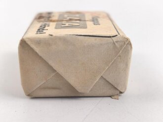 "Zaza" Händereinigungsmittel, Originalverpackt, Maße etwa 4,5 x 6 x 2,5cm, RIF Genehmigung erteilt 1942 " RIF = Reichsstelle für Industrielle Fette und Waschmittel"