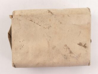 "Zaza" Händereinigungsmittel, Originalverpackt, Maße etwa 4,5 x 6 x 2,5cm, RIF Genehmigung erteilt 1942 " RIF = Reichsstelle für Industrielle Fette und Waschmittel"