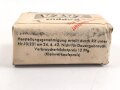 "Zaza" Händereinigungsmittel, Originalverpackt, Maße etwa 4,5 x 6 x 2,5cm, RIF Genehmigung erteilt 1942 " RIF = Reichsstelle für Industrielle Fette und Waschmittel"