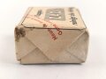 "Zaza" Händereinigungsmittel, Originalverpackt, Maße etwa 4,5 x 6 x 2,5cm, RIF Genehmigung erteilt 1942 " RIF = Reichsstelle für Industrielle Fette und Waschmittel"